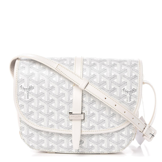 Goyard Belvedere PM Bag White