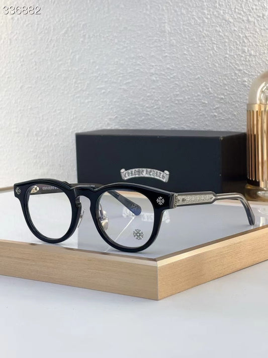 Chrome Hearts Dingalonglinglong Glasses Black/Silver