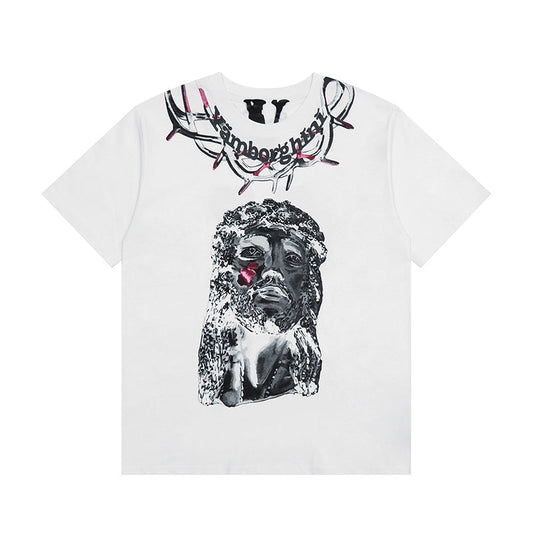 Vlone Yams Day Jesus Piece T-shirt White