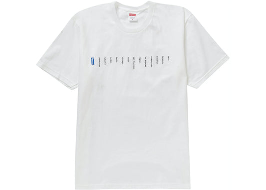 Supreme Location T-Shirt White
