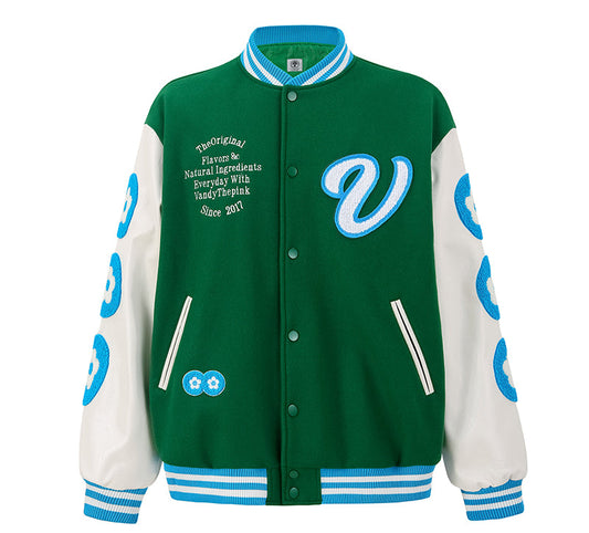 Vandy The Pink Lemonade Varsity Jacket