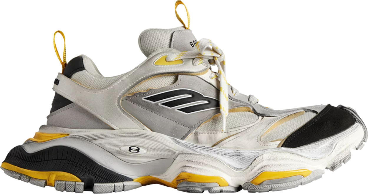 Balenciaga Cargo Sneaker 'Worn-Out - Grey Yellow'