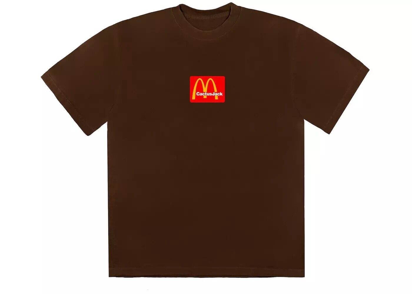Cactus Jack by Travis Scott x McDonalds Sesame T-Shirt II 'Brown'