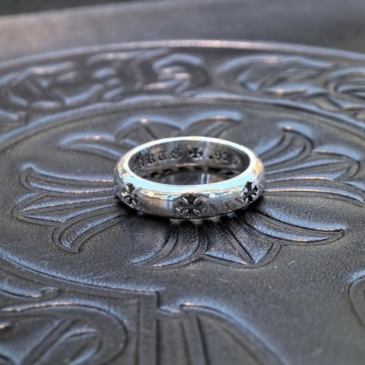 Chrome Hearts - Cross Eternity Band Ring