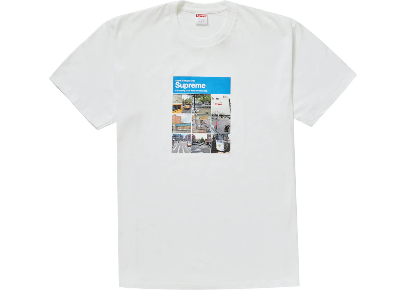 Supreme Verify Tee White
