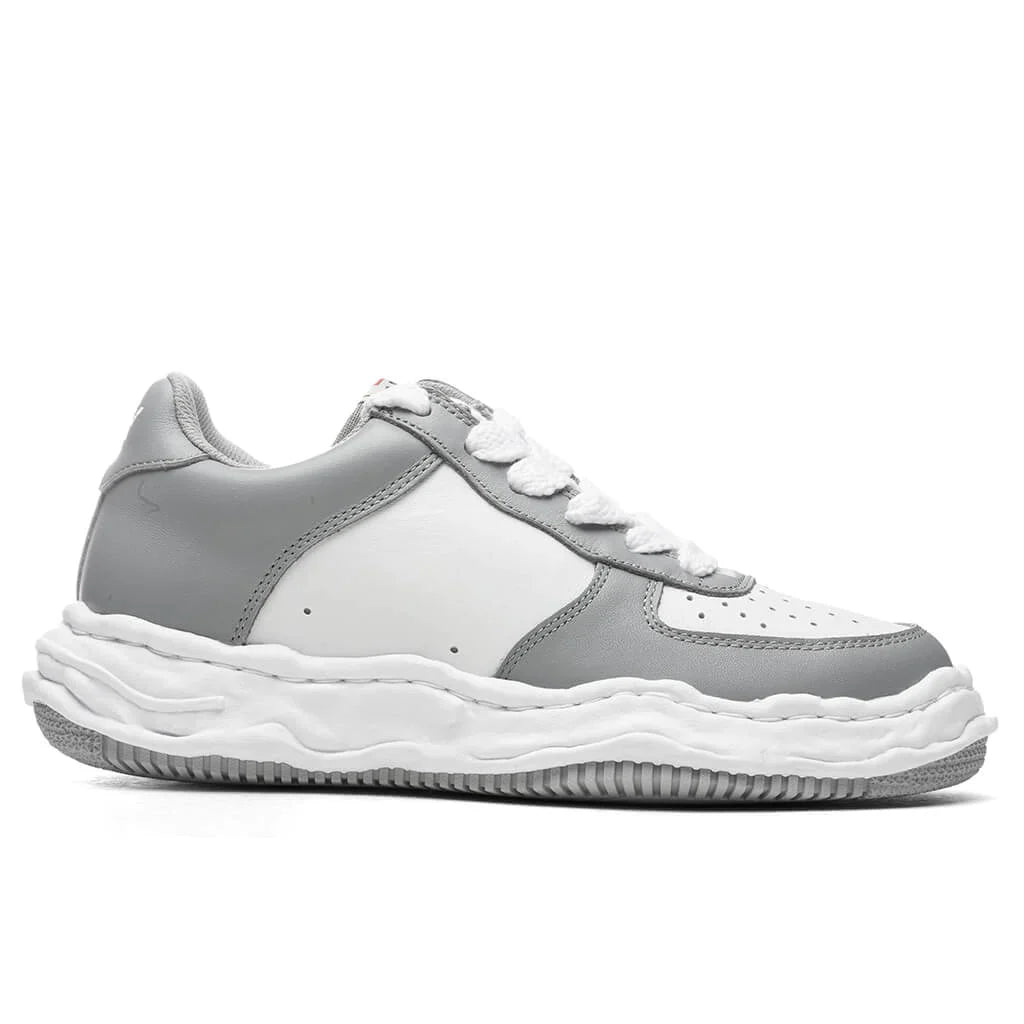 Maison Mihara Yasuiro Wayne Low OG Sole Leather - GREY/WHITE