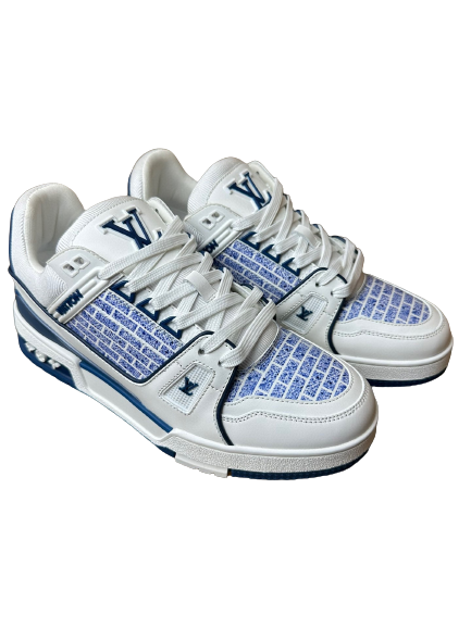 Louis Vuitton LV Trainer Lady Pink White Blue