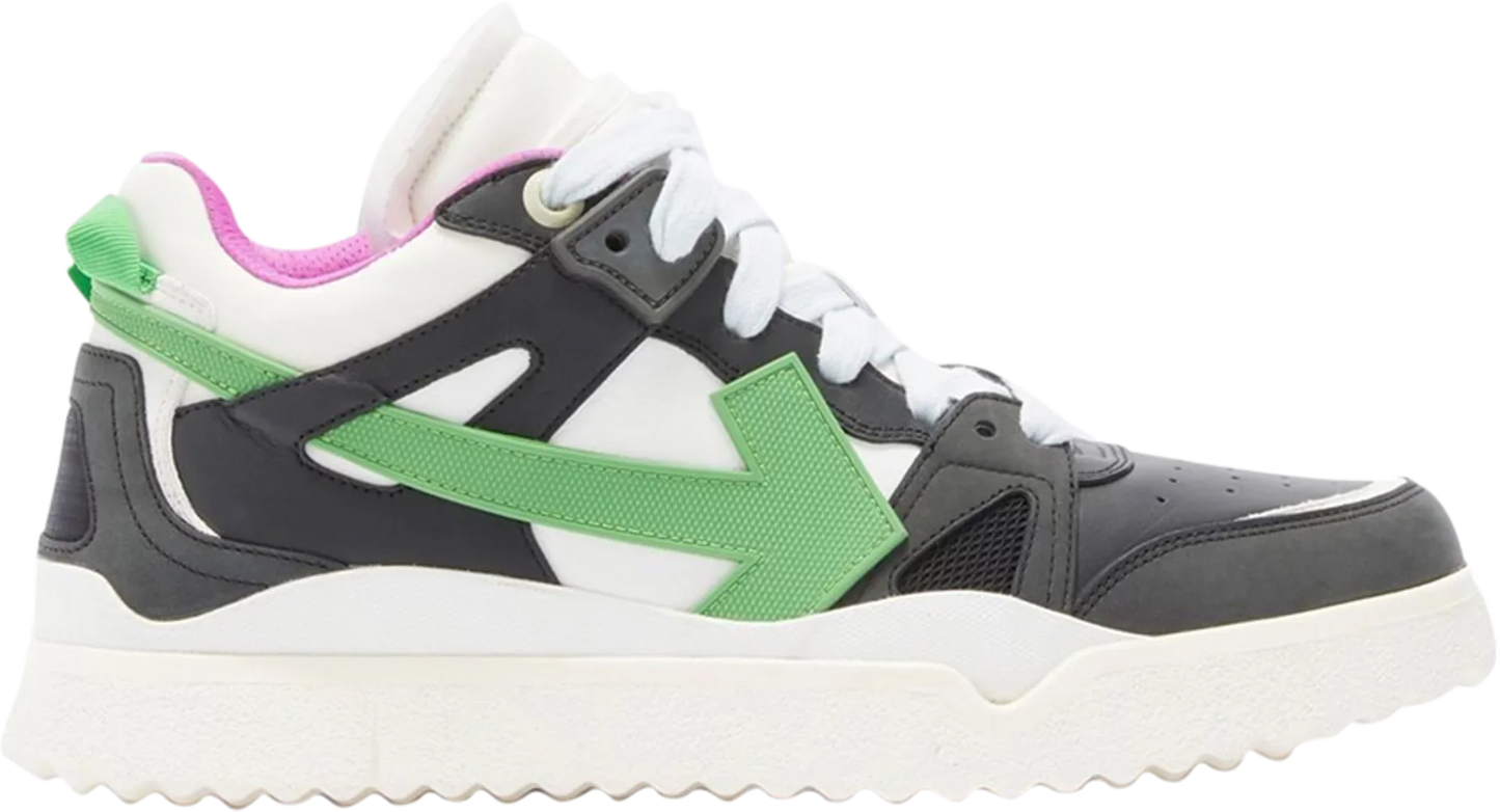 Off-White New Mid Sponge 'Black White Green'