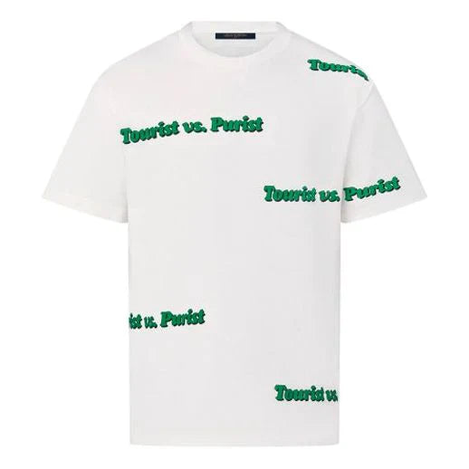 Louis Vuitton Tourist VS Purist Printed Tee Green