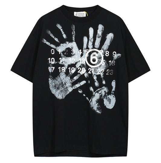 Maison Margiela MM6 Hands T-shirt Black