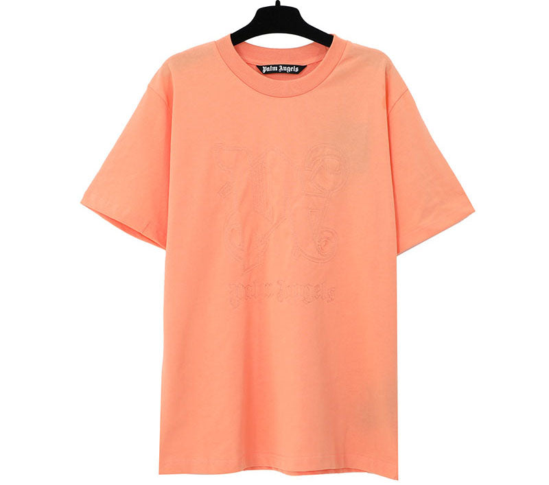 Palm Angels PA Logo T-shirt Coral