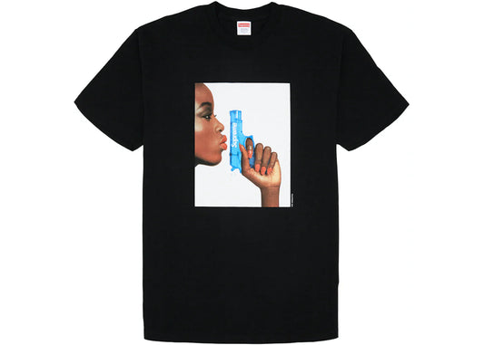 Supreme Water Pistol Tee Black - SS21
