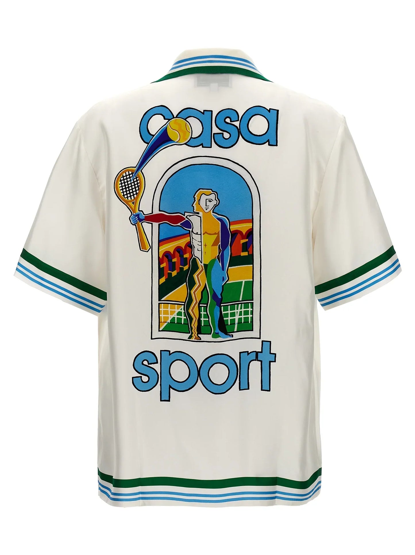CASABLANCA 'Le Jeu Colorè' Silk Shirt