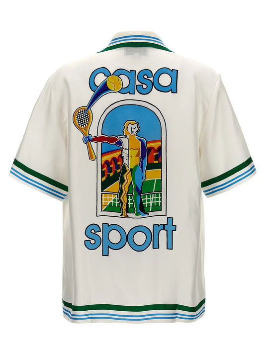 CASABLANCA 'Le Jeu Colorè' Silk Shirt