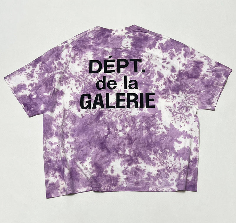 GALLERY DEPT. Tie-Dyed Logo T-shirt Purple