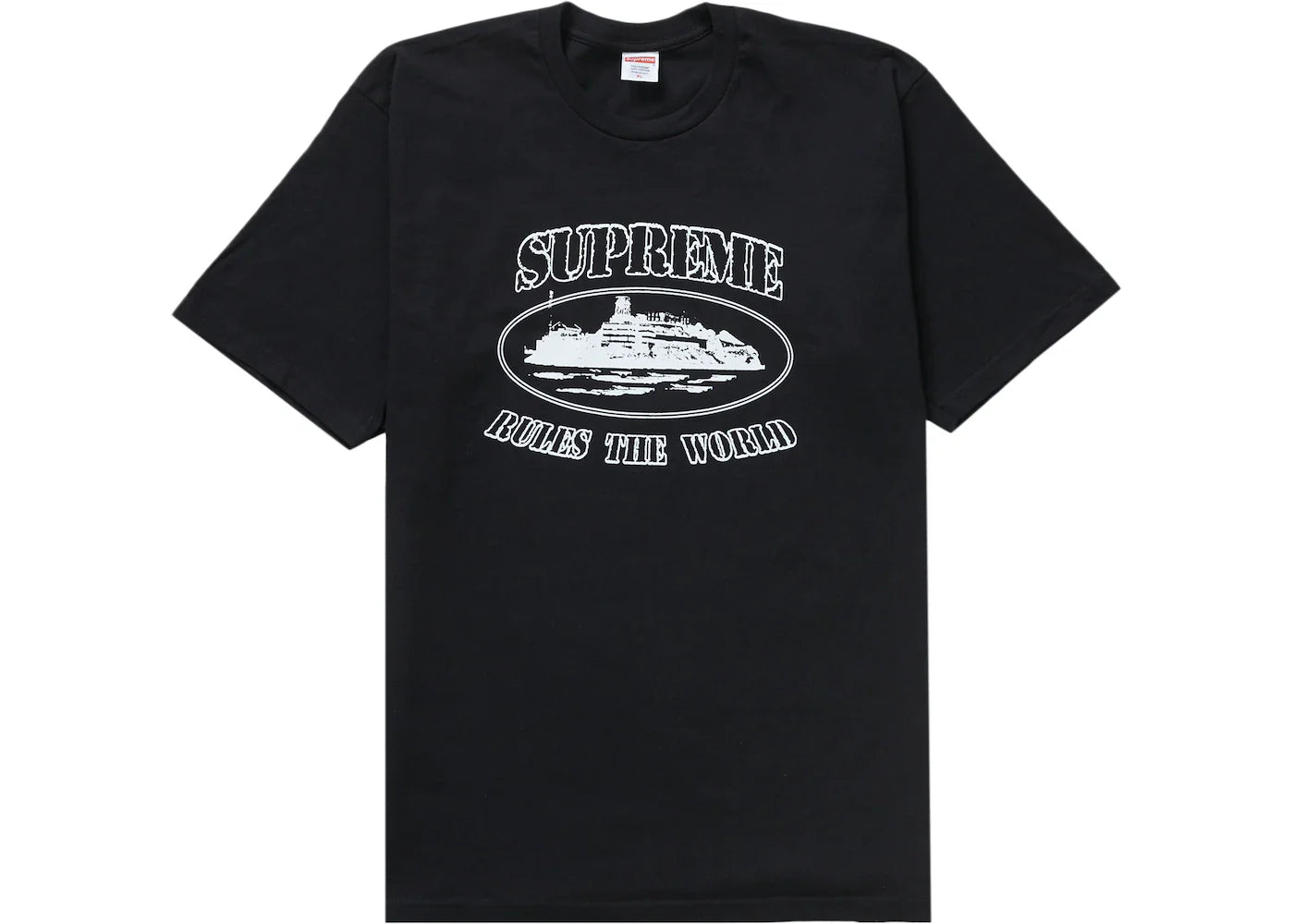 Supreme Corteiz Rules The World T-Shirt Black