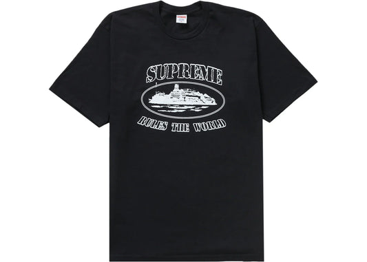 Supreme Corteiz Rules The World T-Shirt Black