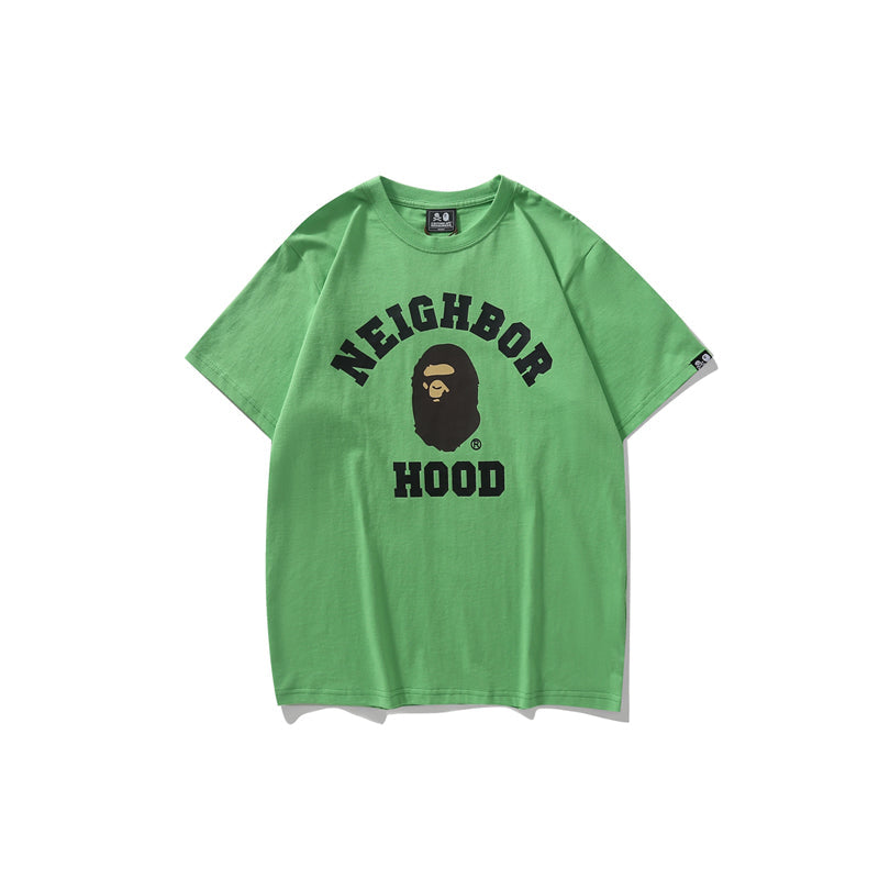 BAPE A BATHING APE x NEIGHBORHOOD TEE Green
