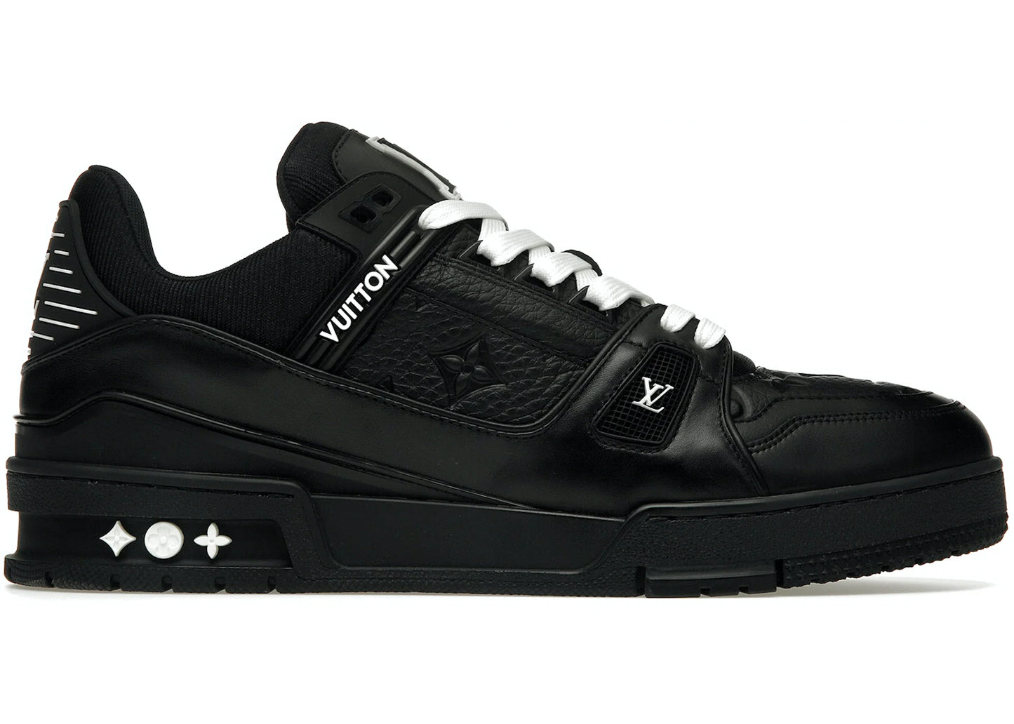Louis Vuitton LV Trainer Black Wool
