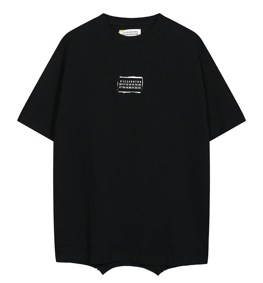 Maison Margiela MM6 Casual Logo T-shirt Black