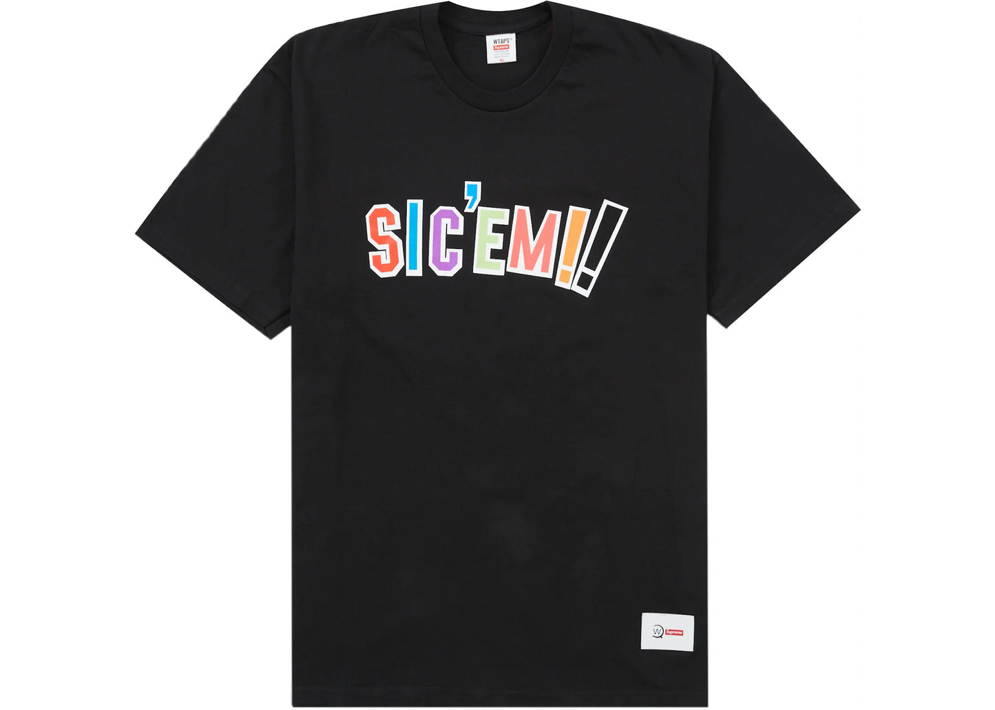 Supreme WTAPS Sic'em! T-Shirt Black