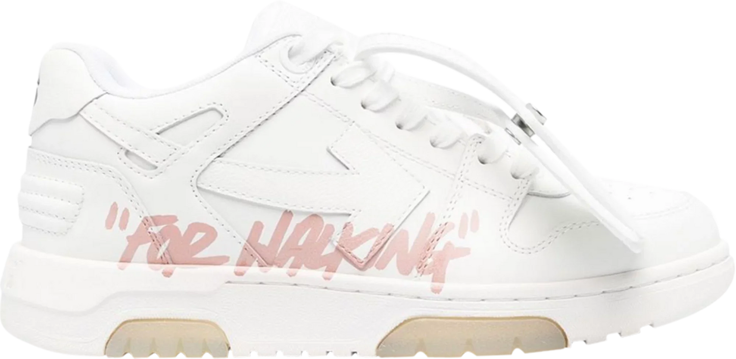 Off-White Out of Office 'For Walking - White Pink'
