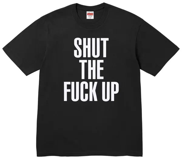 Supreme x Number (N)Ine Shut Up Tee 'Black'