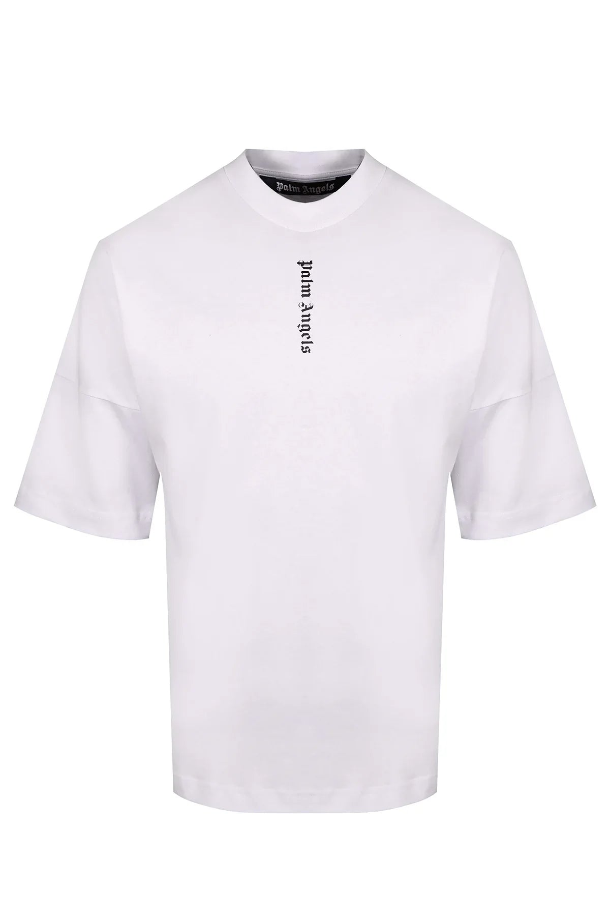 Palm Angels Vertical Logo T Shirt White
