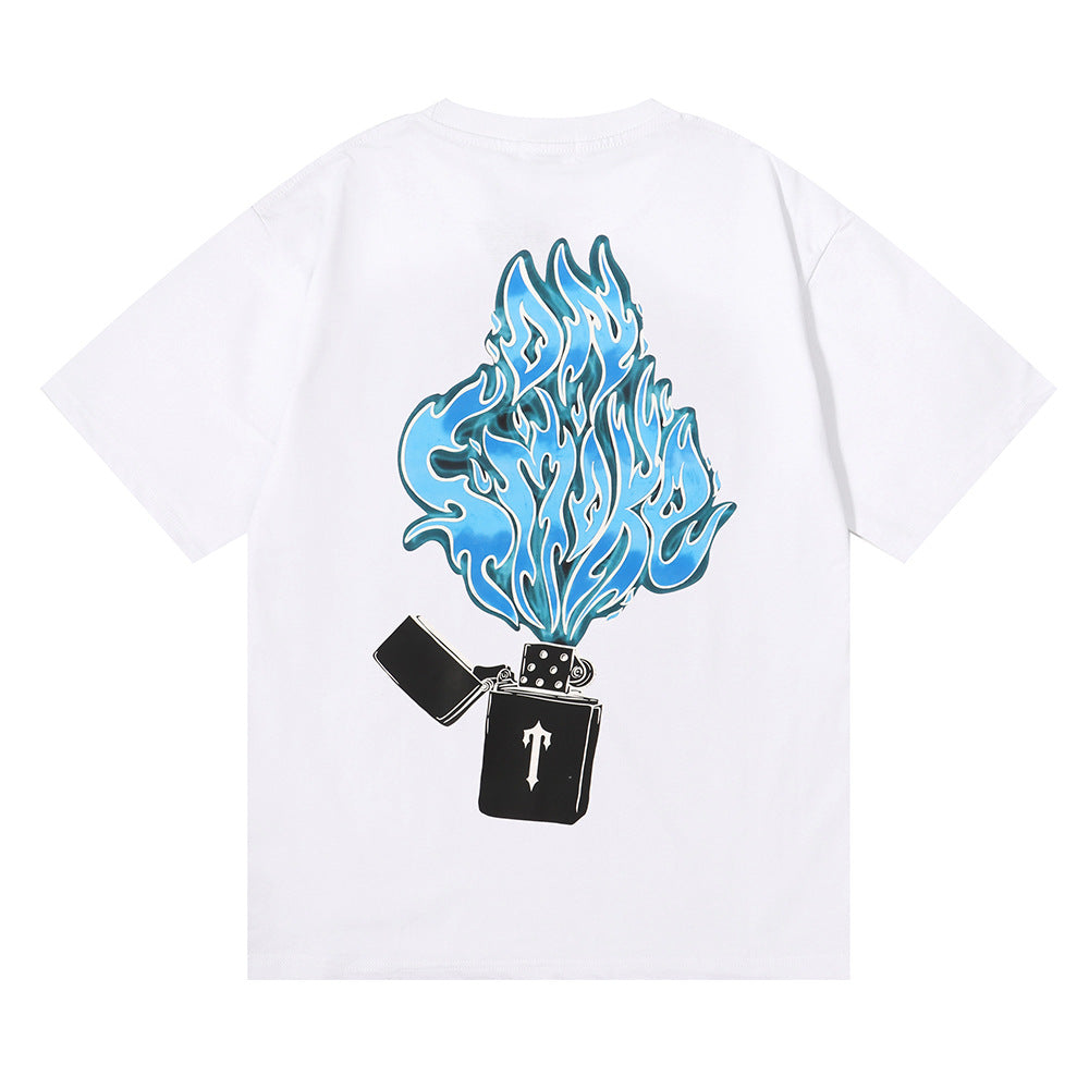 Trapstar On Smoke 2.0 White Tee