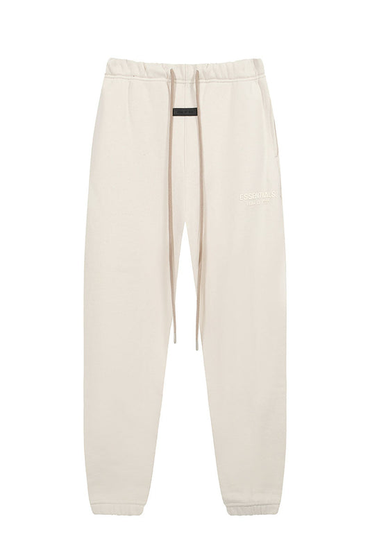 FEAR OF GOD ESSENTIALS logo-print Drawstring Track Pants White