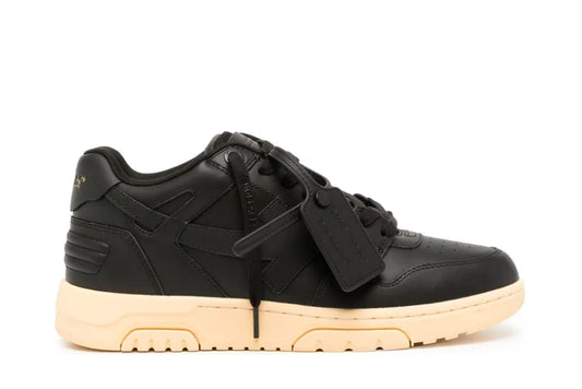 Off-White Out Of Office Calf Leather Black Gold