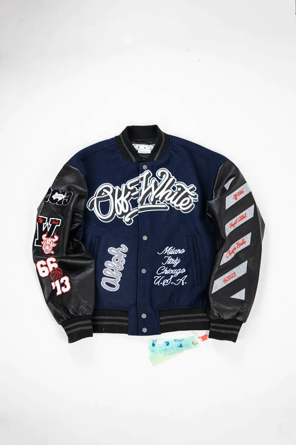Off-White c/o Chicago Bulls Blue Varsity