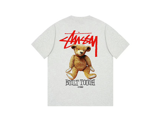 Stussy Built Tough T-Shirt Grey