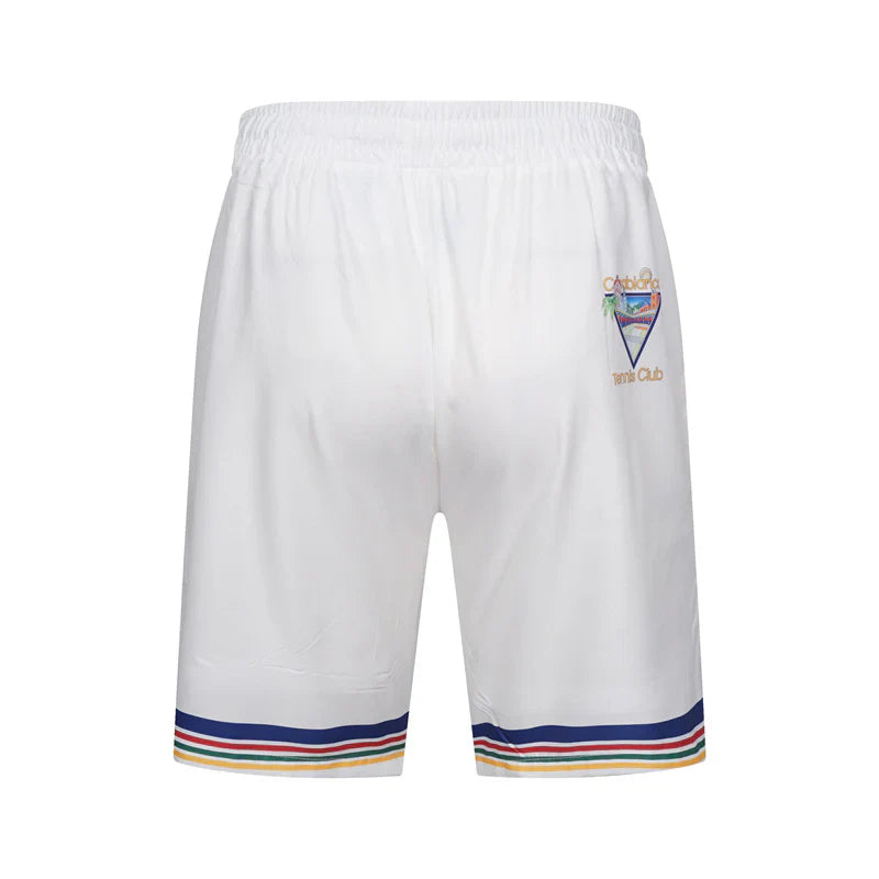 CASABLANCA Tennis Club Icon Silk Short