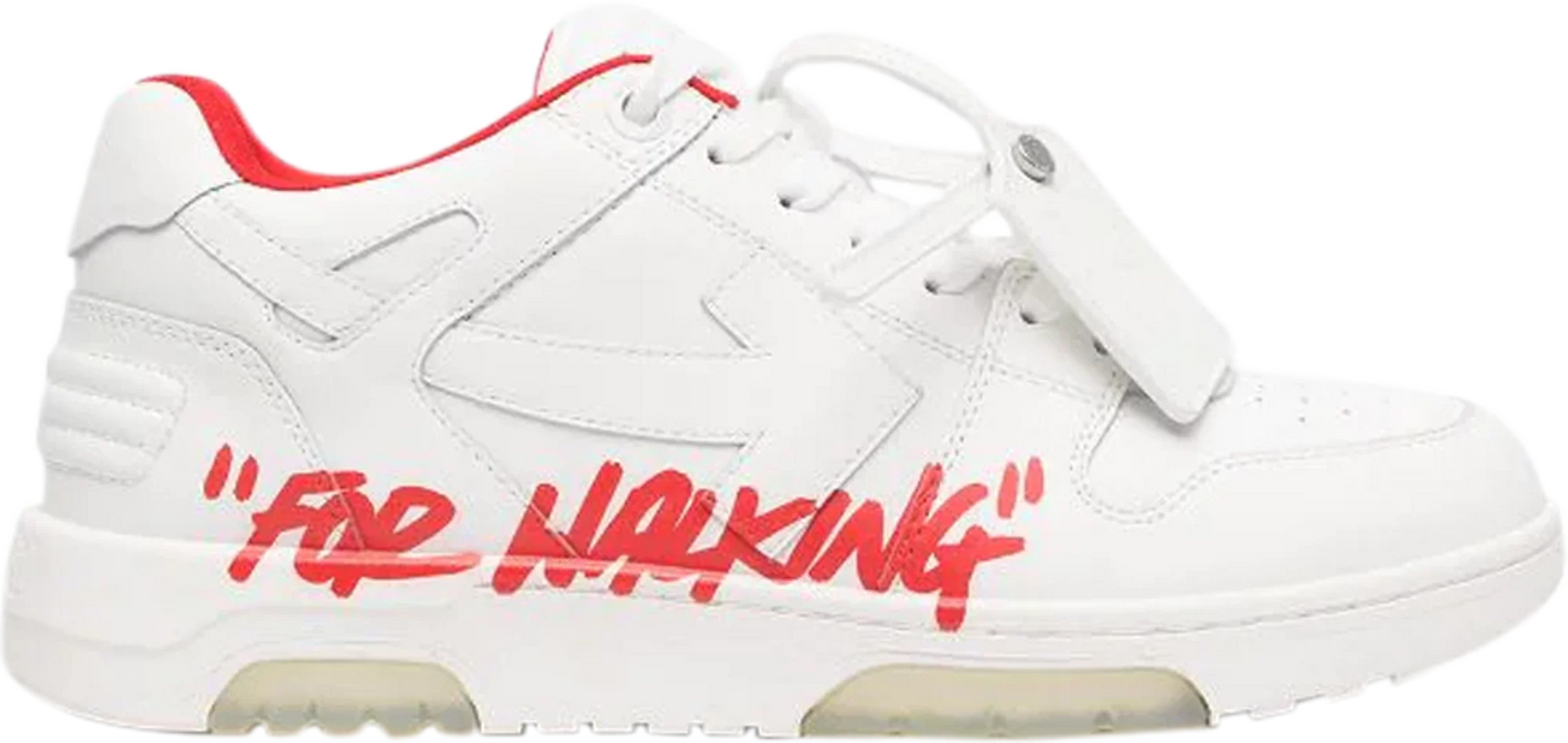 Off-White Out of Office 'For Walking - White Red'