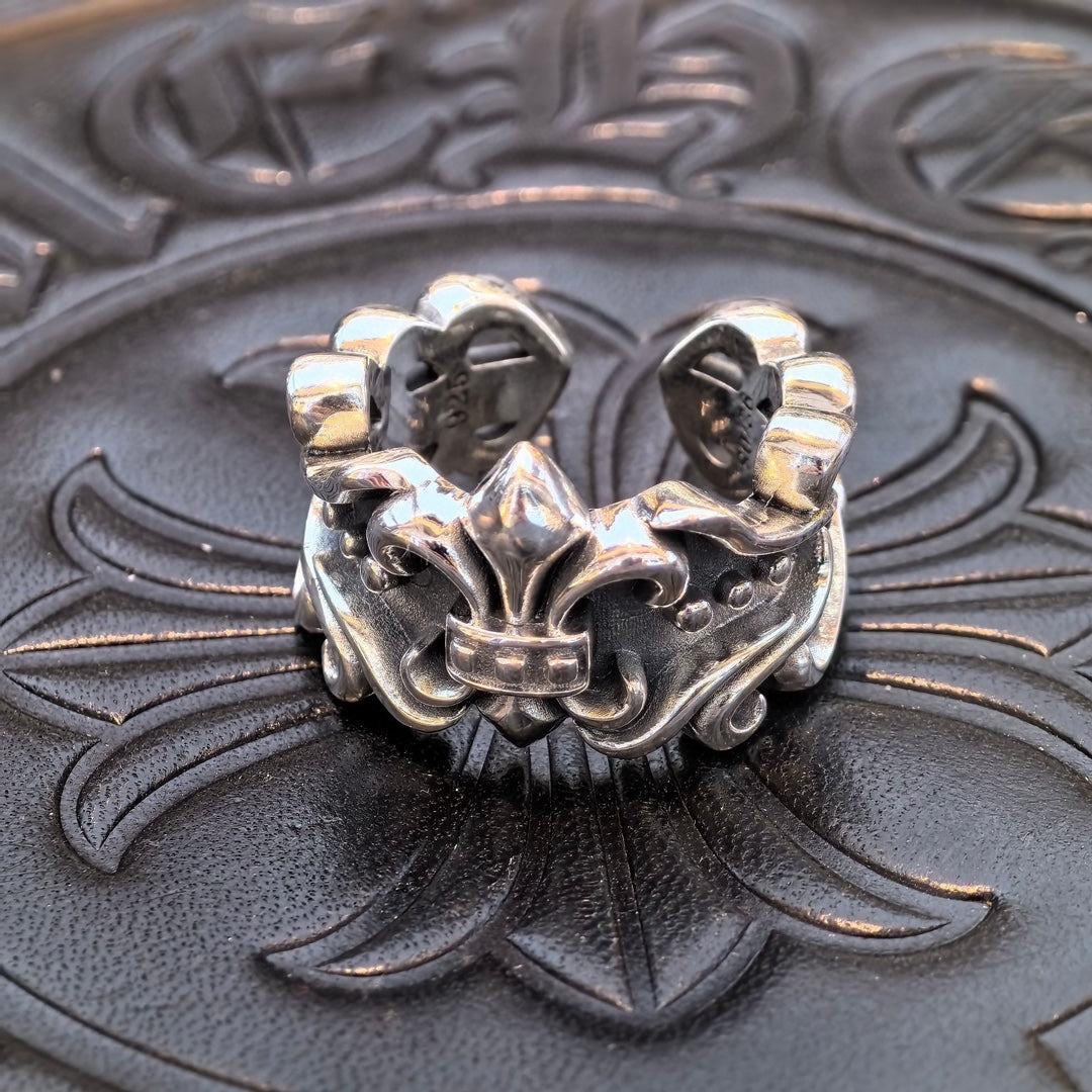 Chrome Hearts - Mirror Fleur De Lis Ring
