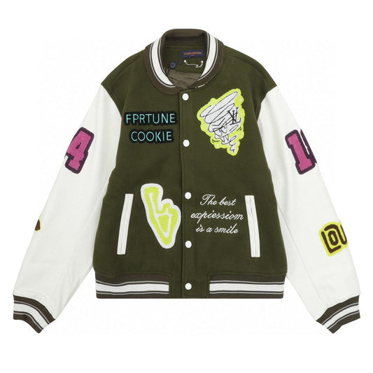Embroidered Lettering Patch Green | LOUIS VUITTON
