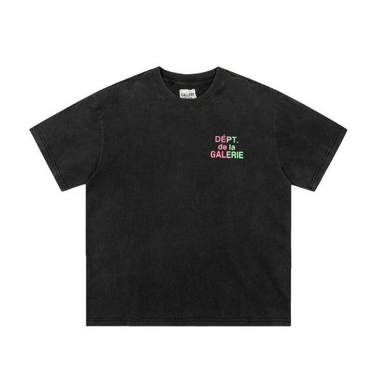 Gallery Dept Rainbow Tee 'Black'
