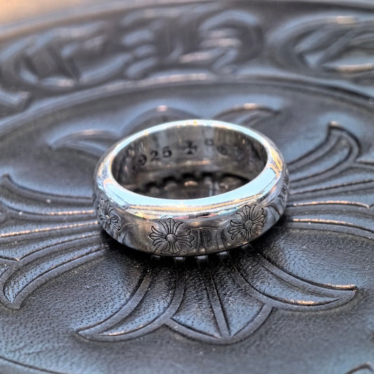 Chrome Hearts - Etched Plus Band Ring