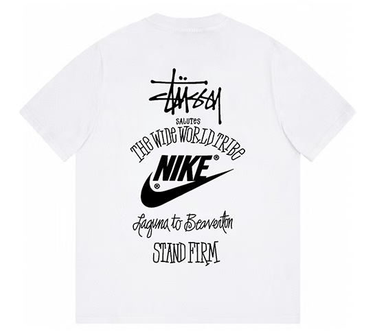 Nike x Stussy The Wide World Tribe T-Shirt White
