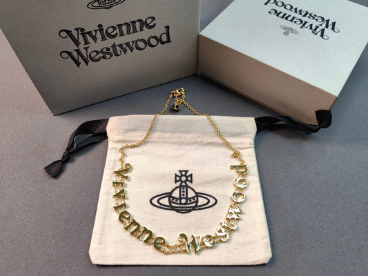 Vivienne Westwood Small logo Necklace Gold