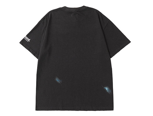 Gallery Dept 'Splash Ink' T Shirt Black