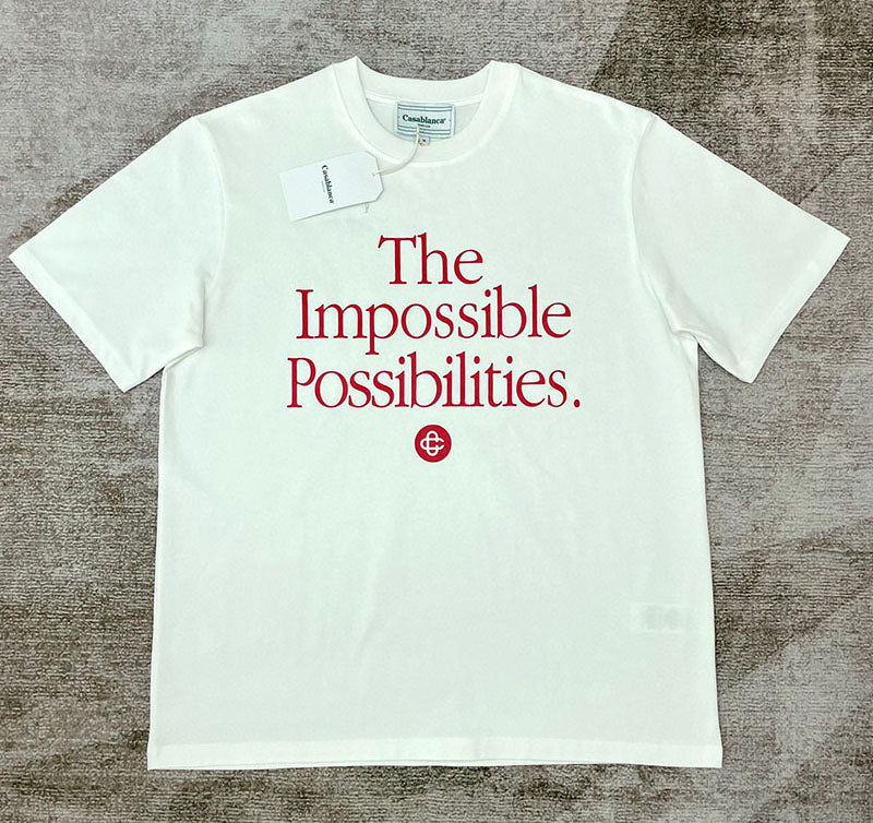 CASABLANCA Impossible Possibilities T-Shirt
