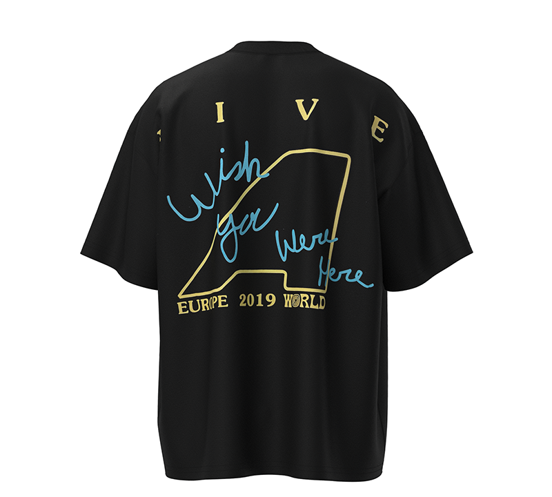 Travis Scott Astroworld Europe Exclusive Rubber Duck T-Shirt Black