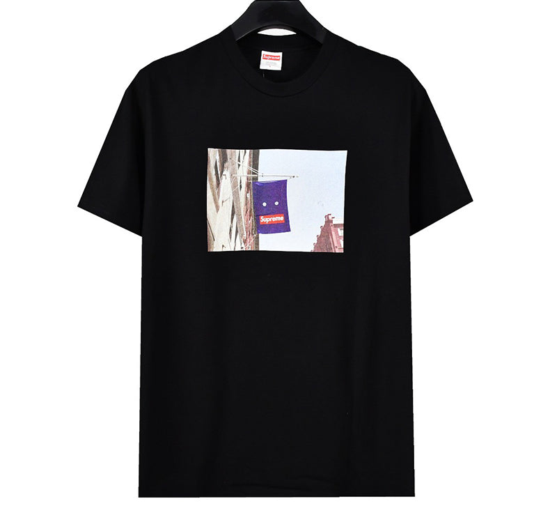 Supreme Banner Tee Black