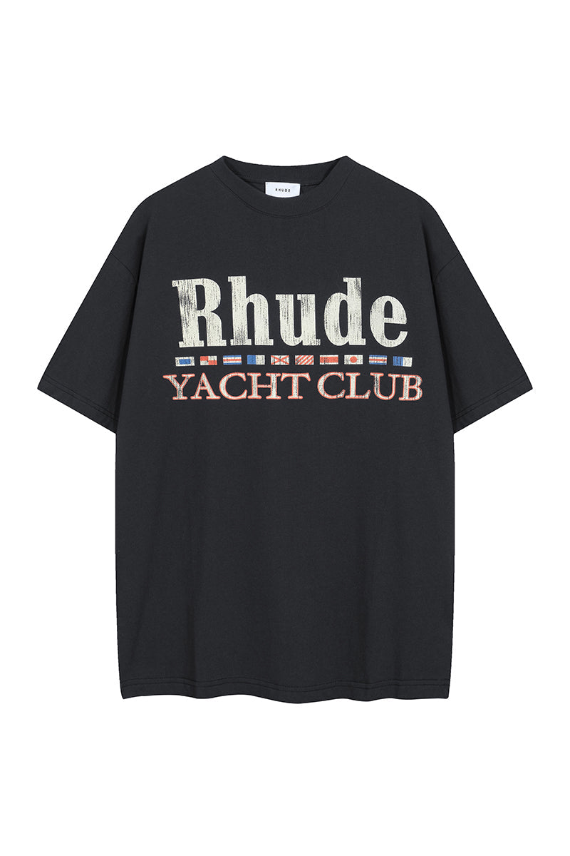 Rhude Flag cotton T-shirt