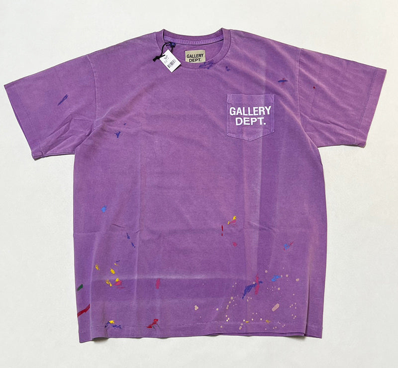 GALLERY DEPT. Vintage Logo Painted T-Shirt Purple