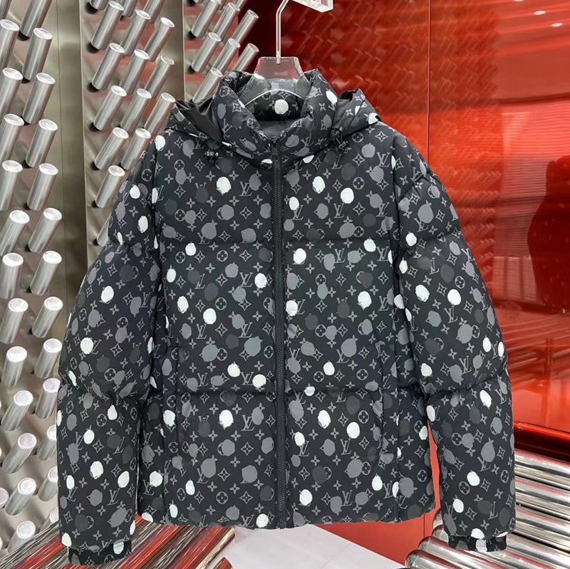 Louis Vuitton x YK Monogram Painted Dots Down Blouson
