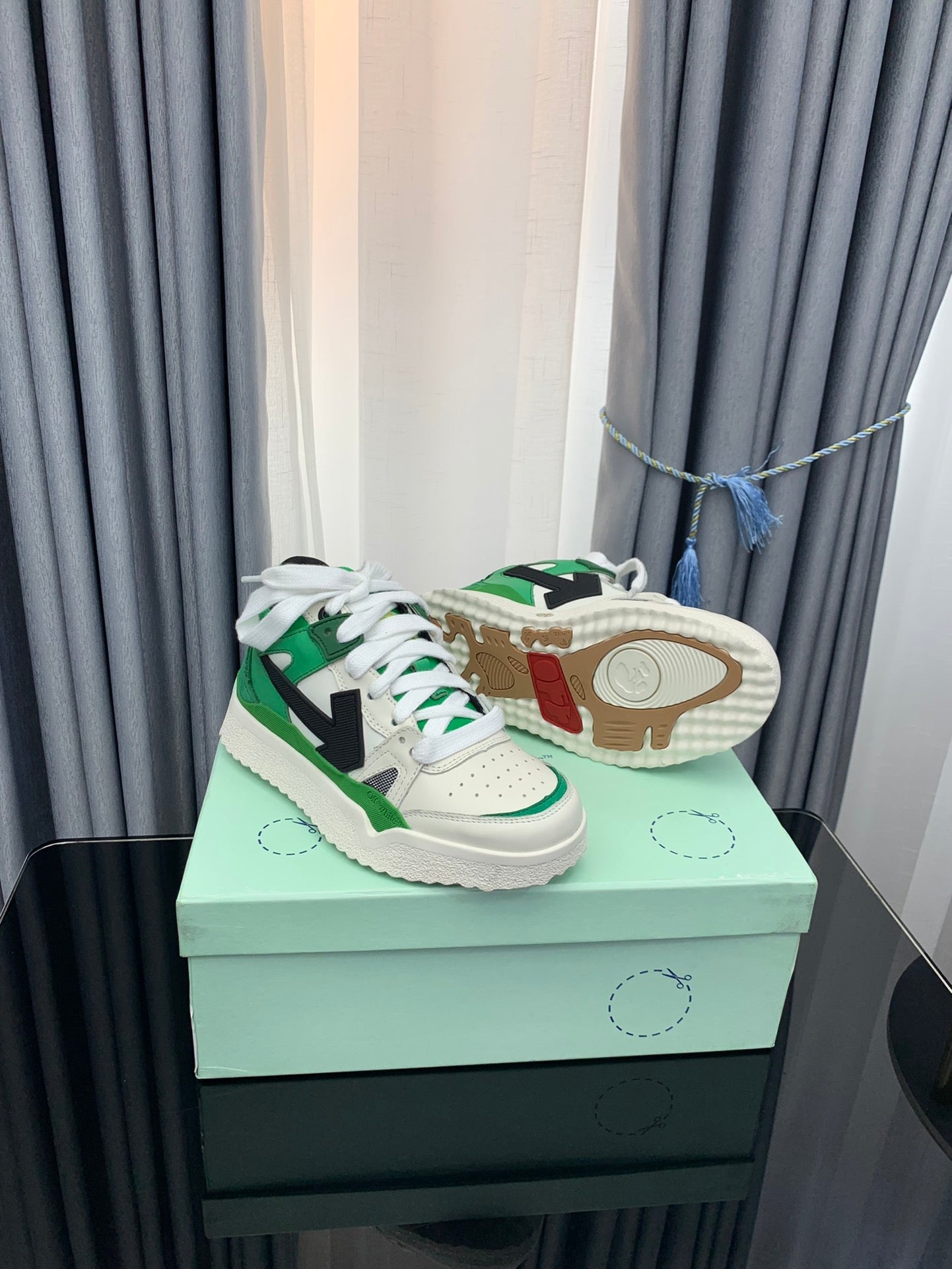 Off-White New Mid Sponge 'Green'
