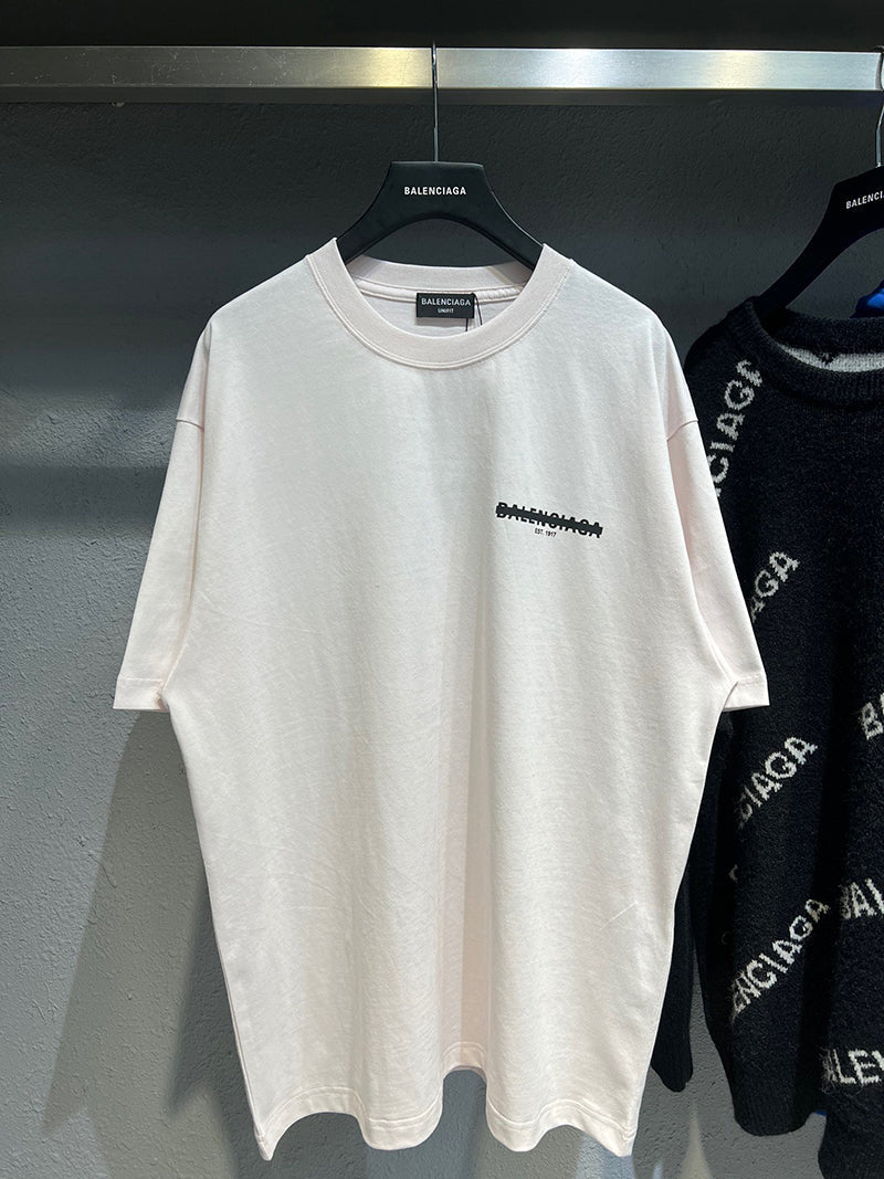 Balenciaga Strike 1917 logo oversize T-shirt